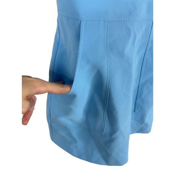 Amanda Uprichard Ace Mini Dress Square Neck Party Cocktail Beachy Pacific Size S - Picture 6 of 10